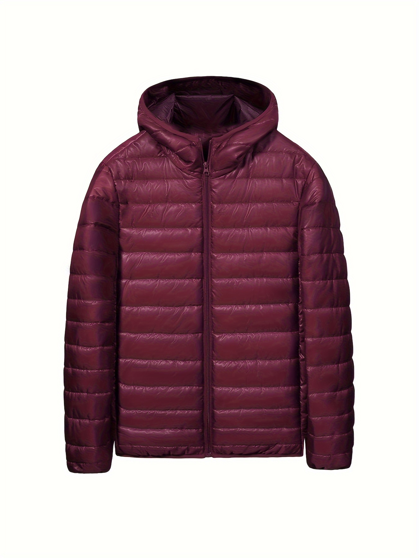 mens all match warm quilted jacket for fall winter hooded winter coat details 0