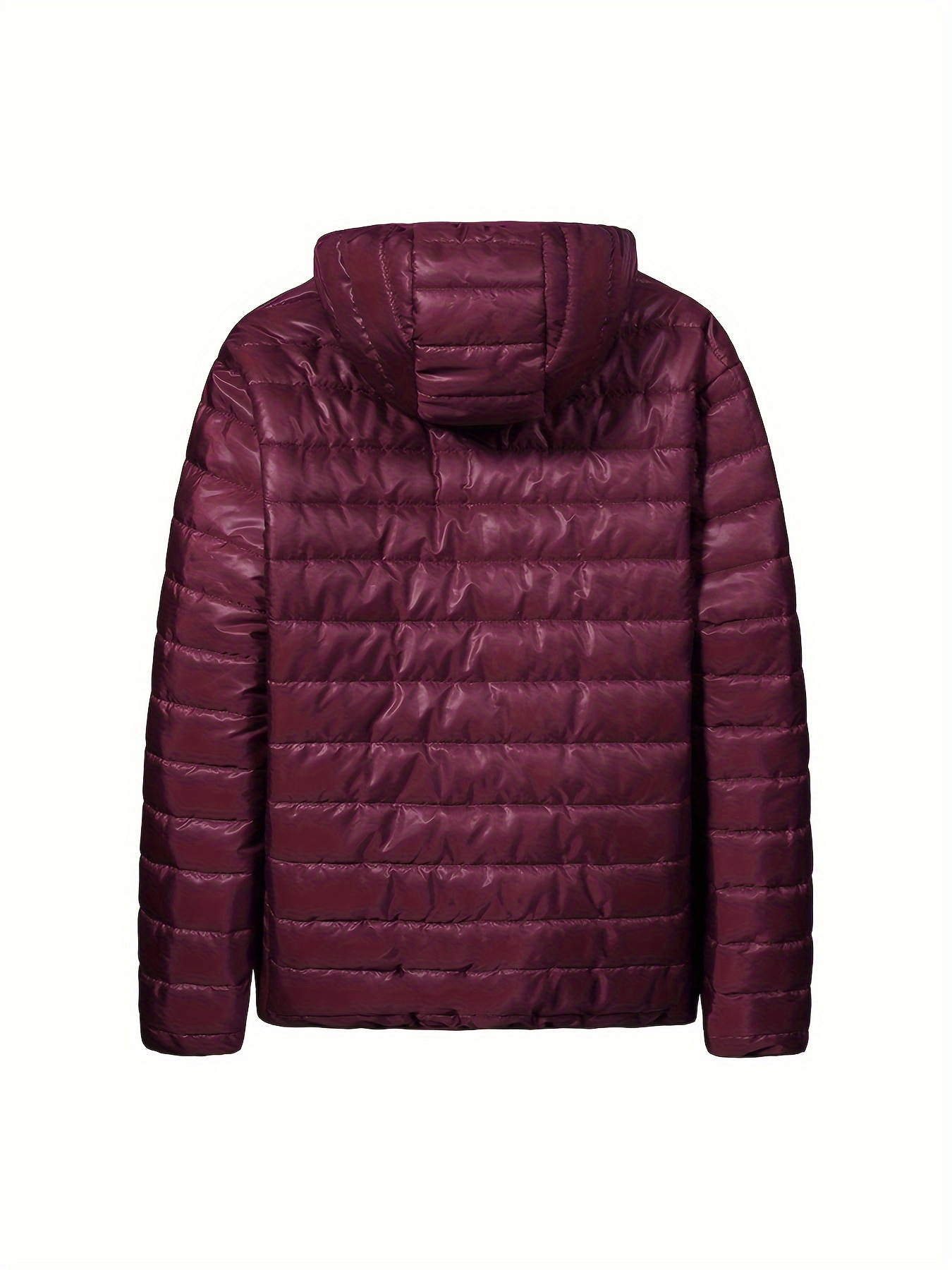 mens all match warm quilted jacket for fall winter hooded winter coat details 1