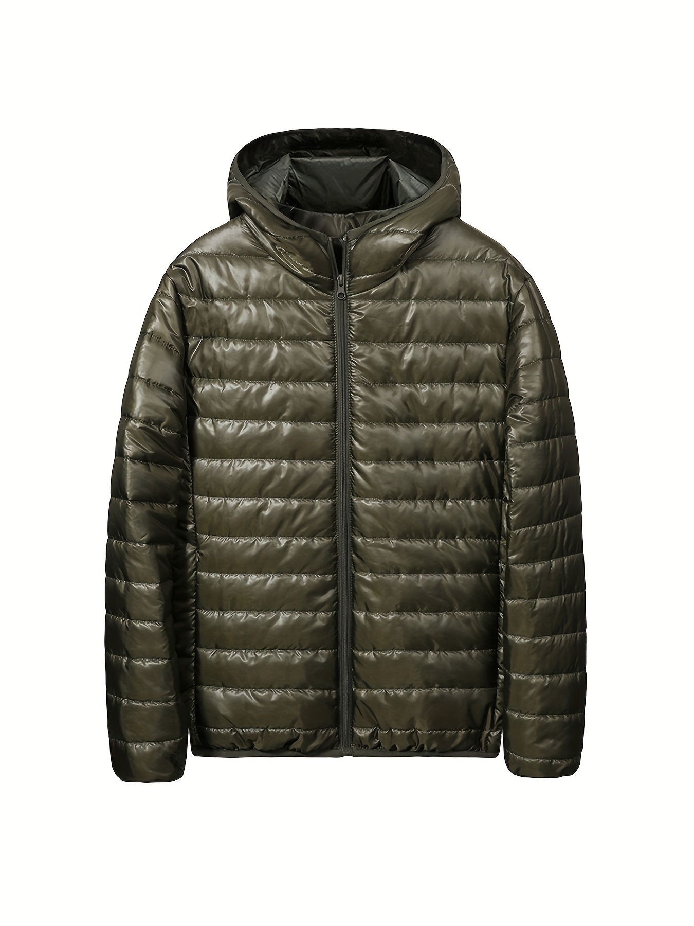 mens all match warm quilted jacket for fall winter hooded winter coat details 15