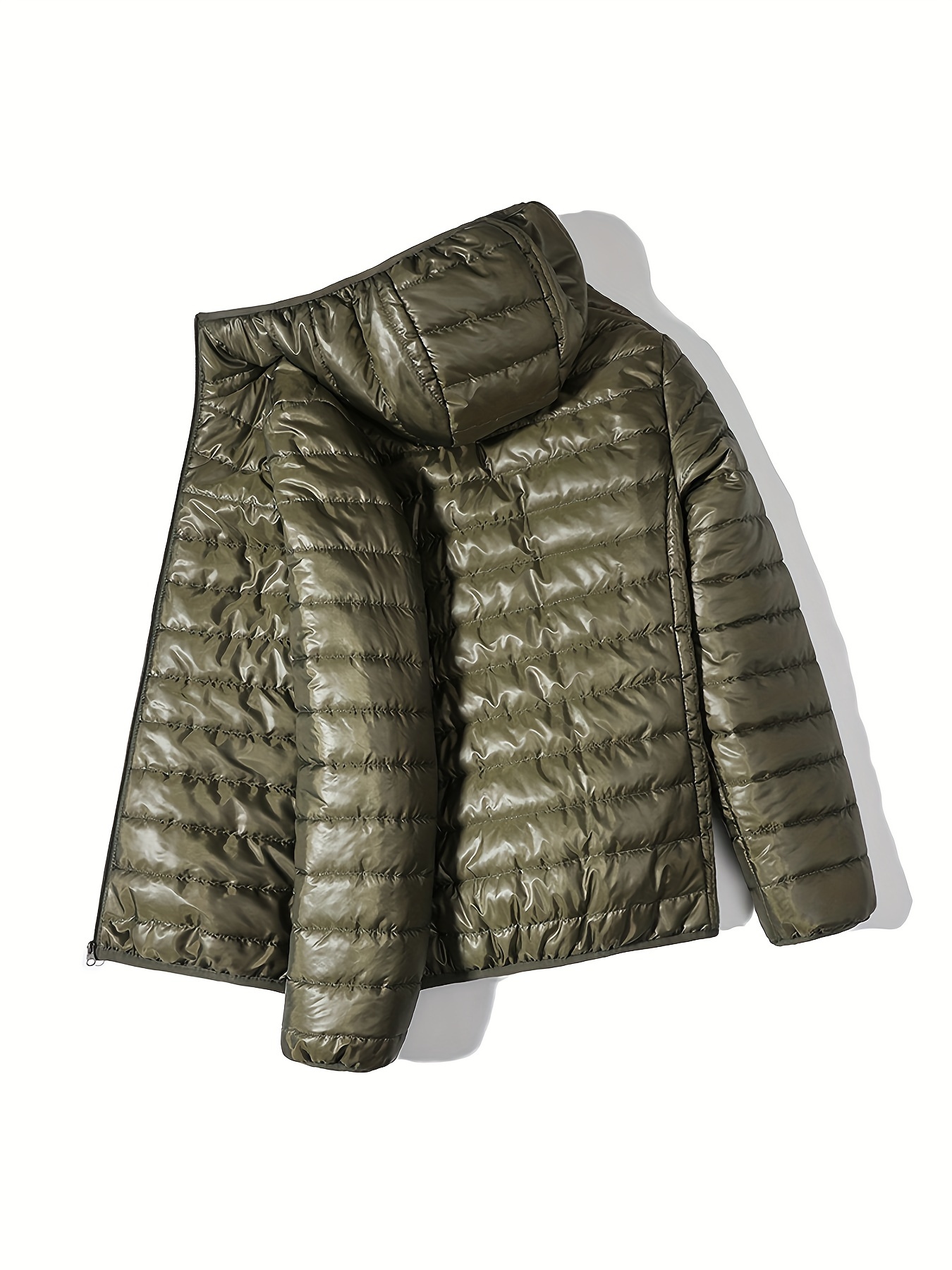 mens all match warm quilted jacket for fall winter hooded winter coat details 17