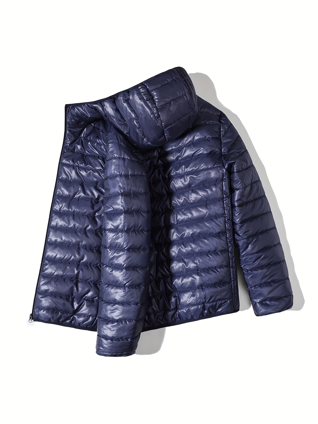 mens all match warm quilted jacket for fall winter hooded winter coat details 22