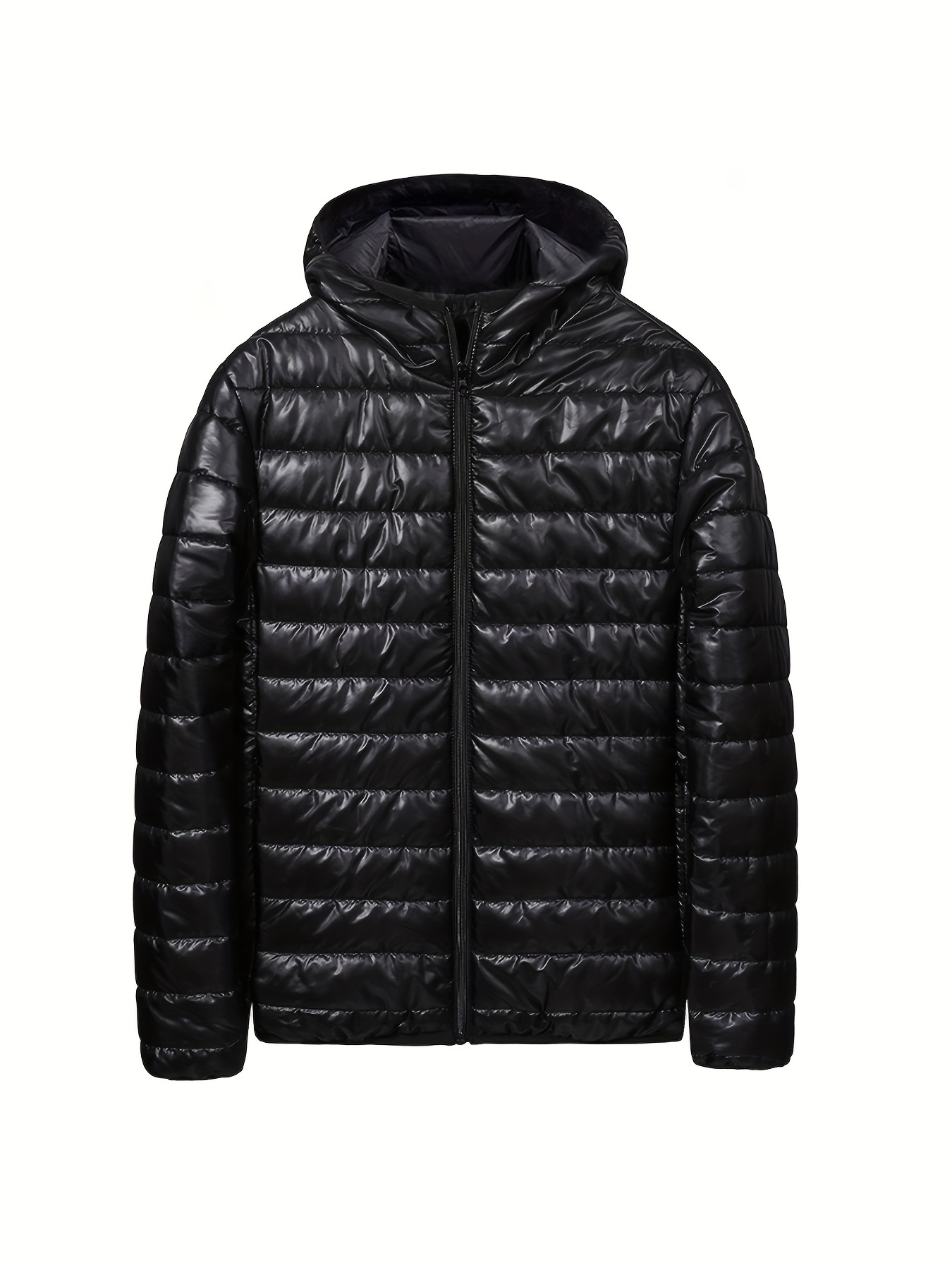 mens all match warm quilted jacket for fall winter hooded winter coat details 26