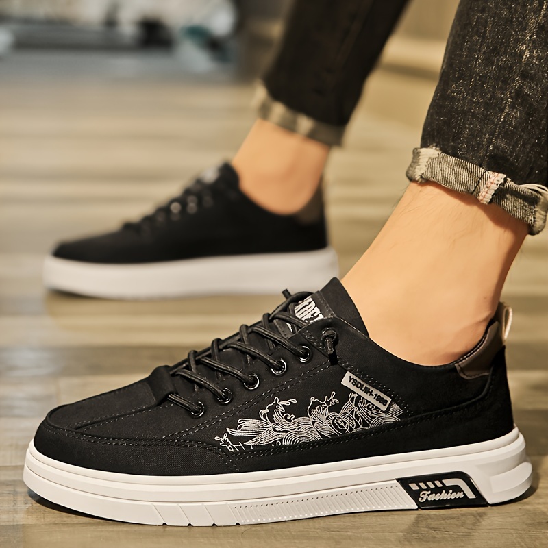 low top skateboard shoes men s trendy street style comfy non details 2