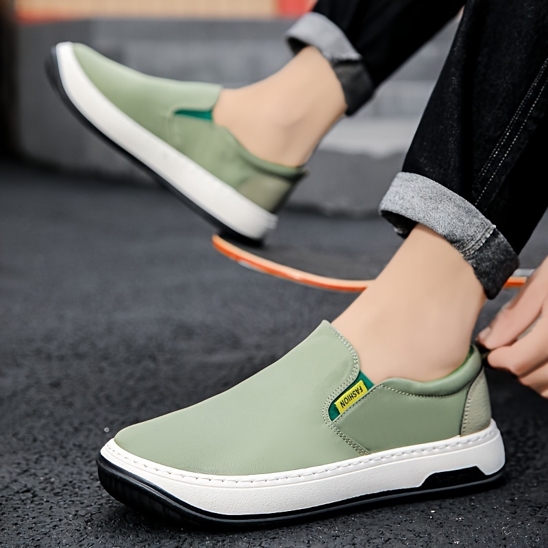 casual slip shoes men s breathable non slip shoes outdoor details 10